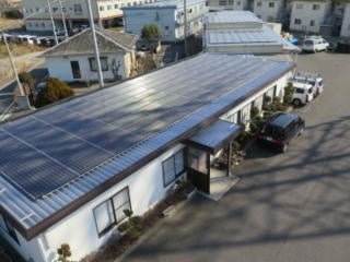 社屋太陽光発電設備
